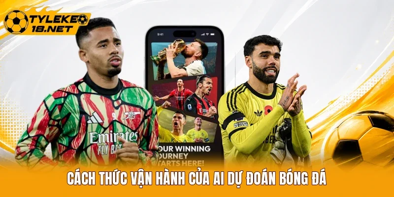 Cách thức vận hành của AI dự đoán bóng đá