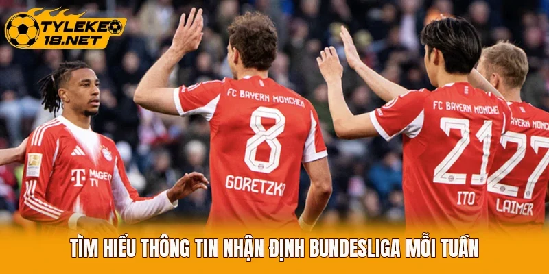 Tìm hiểu thông tin nhận định Bundesliga mỗi tuần