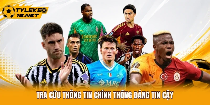 Tra cứu thông tin chính thống đáng tin cậy